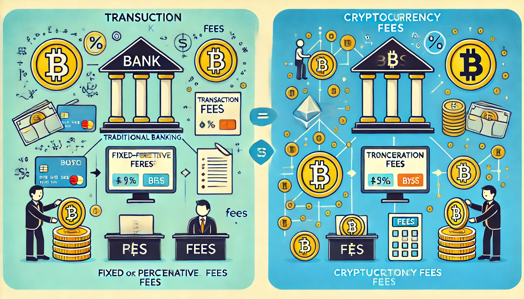 tranzakciós díj bank bitcoin kripto