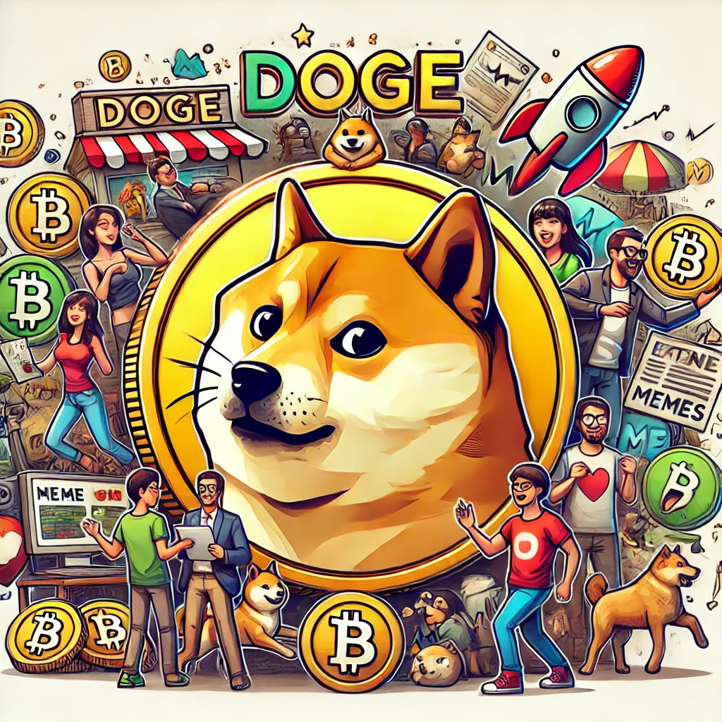 Memecoin dogcoin bitcoin