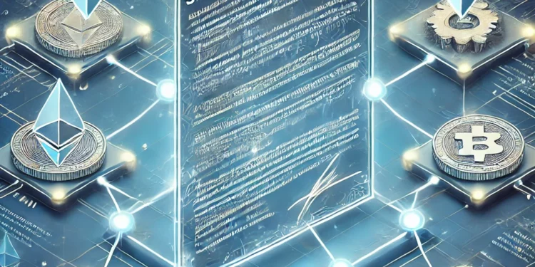 Okosszerződés, okosszerződés a blockkláncon, okosszerződés jelentése, okosszerződés kriptovaluta