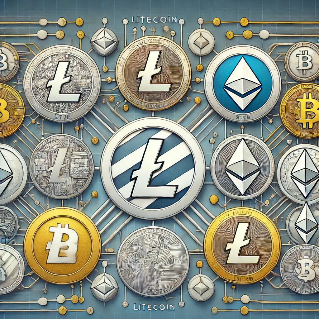 Litecoin LTC, kriptodeviza, bitcoin, 