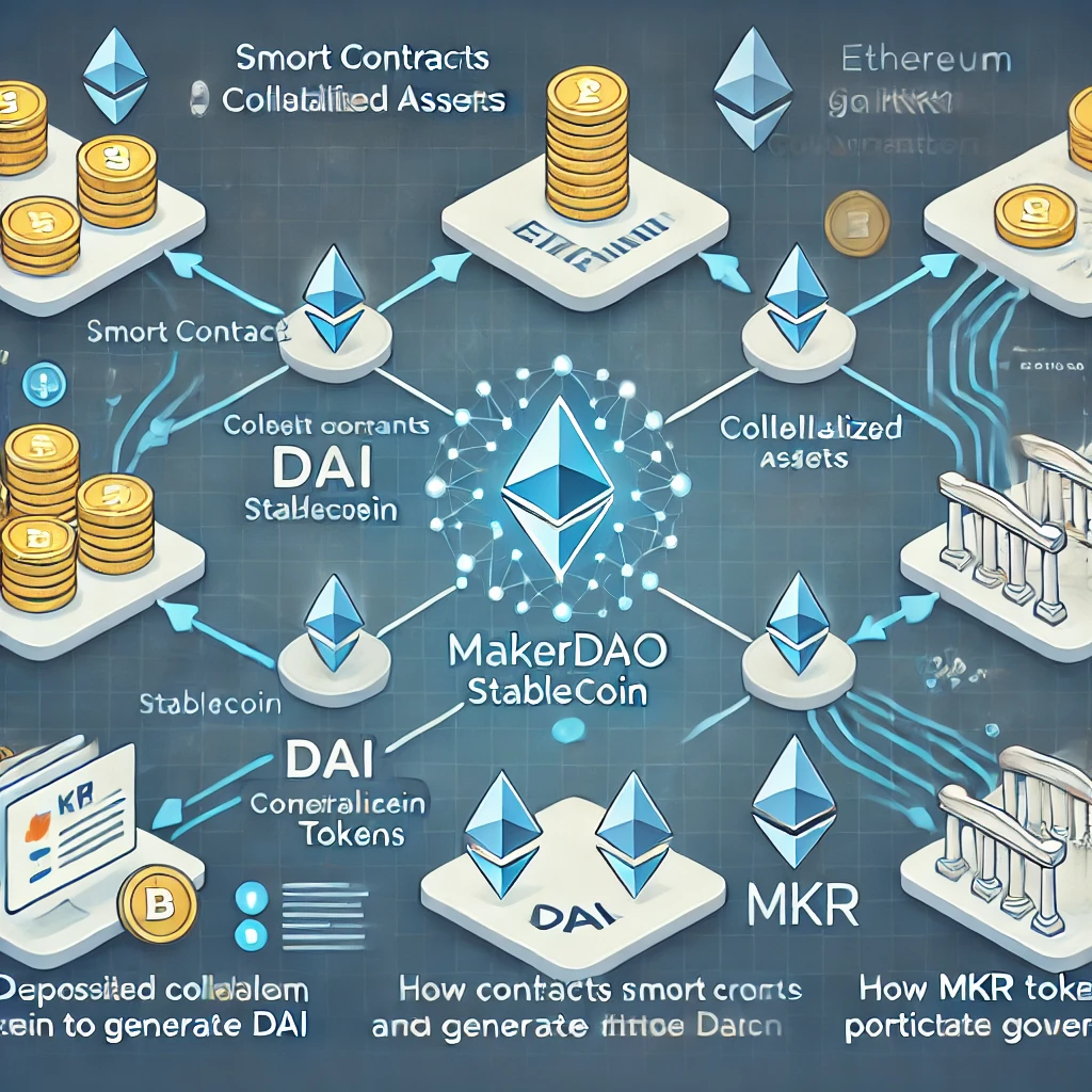 MakerDAO kriptovaluta jó példája a governance token működésére és használatára