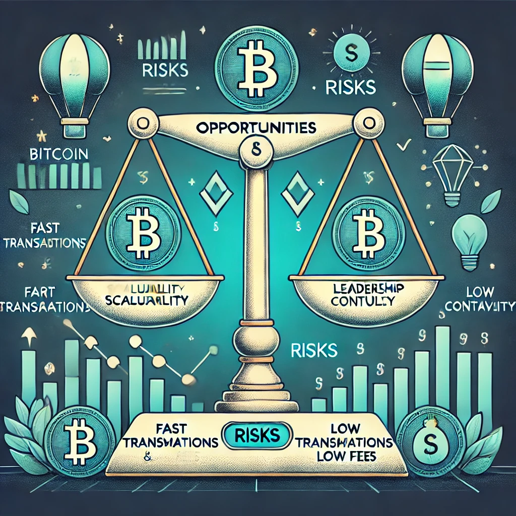 Bitcoin SV (BSV) kriptovaluta kockázata előny