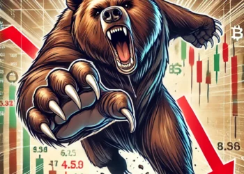 medvepiac a kriptotőzsdéken, zuhanó kriptovaluta árfolyamok