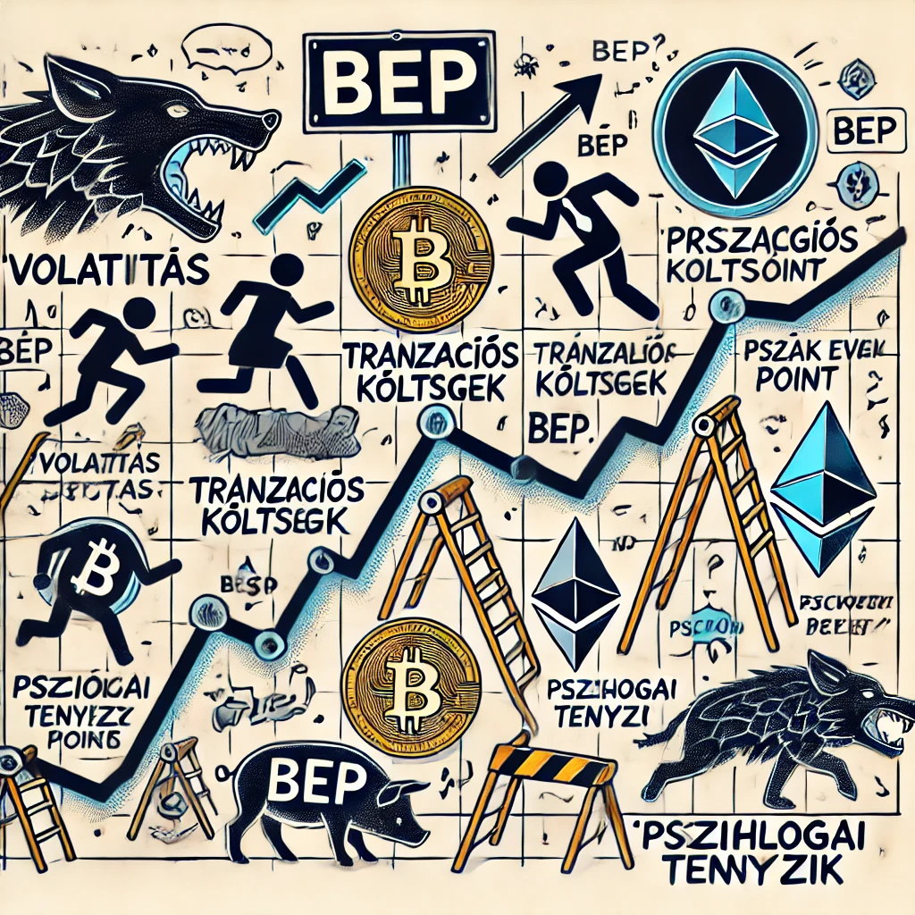 Break Even Point (BEP) jelentése kriptovaluta árfolyam kihívások