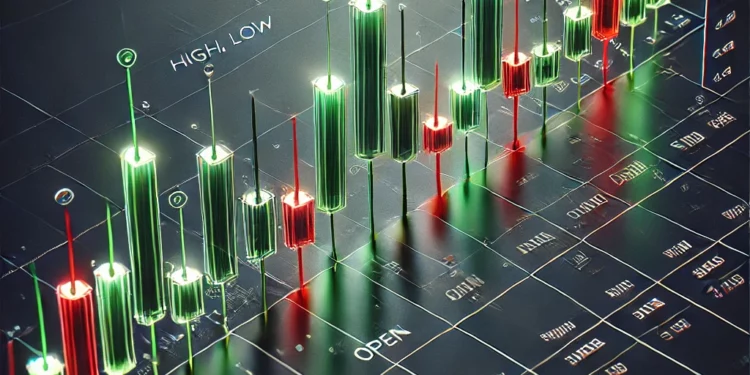Candlestick Chart Gyertyatartó diagram fogalma értelmezése kriptopénzpiac