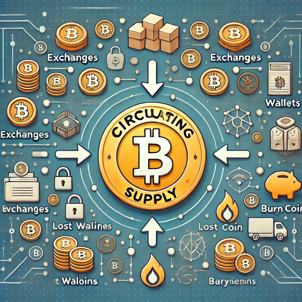 Circulating Supply fogalma értelmezése 