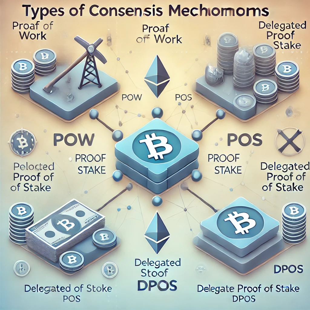 Consensus Mechanism Konszenzus Mechanizmusa fogalma értelmezése blokklánc konszenzus