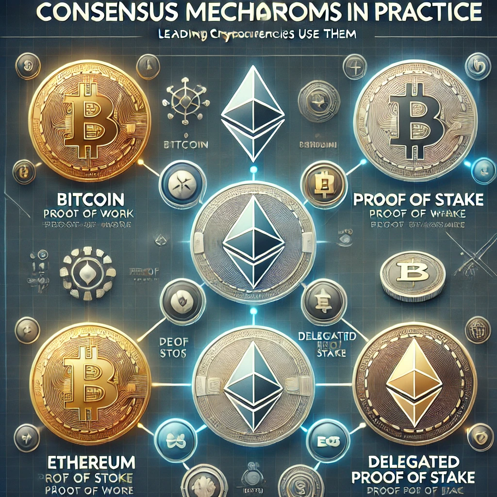 Consensus Mechanism Konszenzus Mechanizmusa fogalma értelmezése blokklánc Proof of Work, Proof of Stake Delegated Proof of Stake