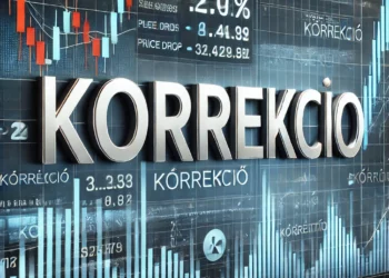 Árkorrekció kriptovaluta fogalma