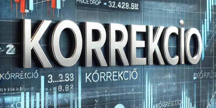 Árkorrekció kriptovaluta fogalma