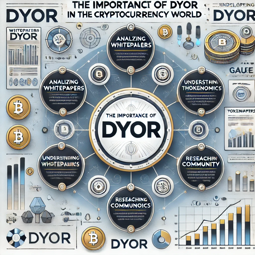 DYOR kriptovaluta fogalma fehér könyv kutasd önmagad jelentősége