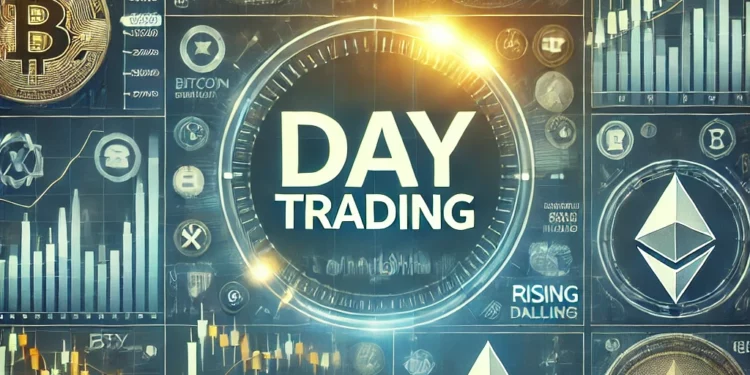 Day Trading napon belüli kereskedés kriptovaluta fogalma piac