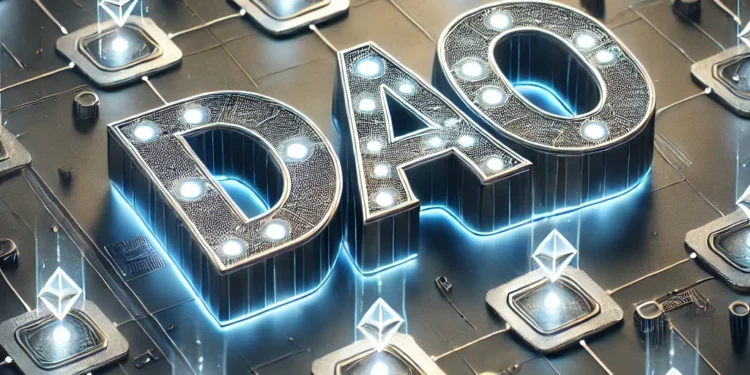 Decentralizált Autonóm Szervezet (DAO) fogalma jelentése blokklánc