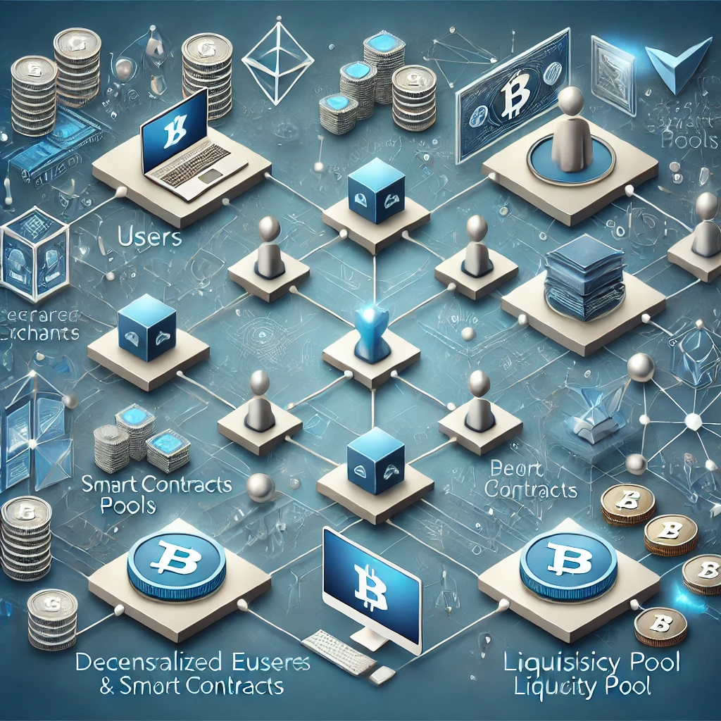 Decentralizált Tőzsde (DEX) fogalma jelentése okosszerződés működése