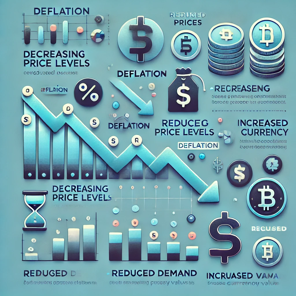 deflacio kriptovaluta fogalma jelentése