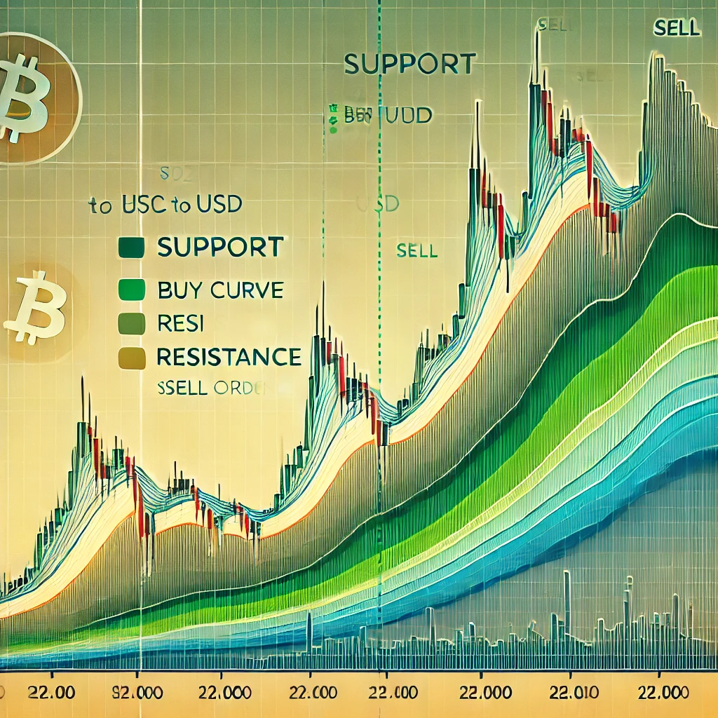 Depth Chart Mélységi diagram fogalma értelmezése jelentése a kriptovaluta piacon analizálása gyakorlat