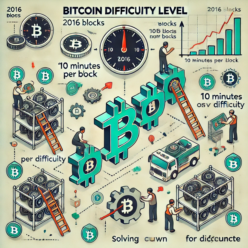 Difficulty Level kripto bányászat fogalma értelmezése működése