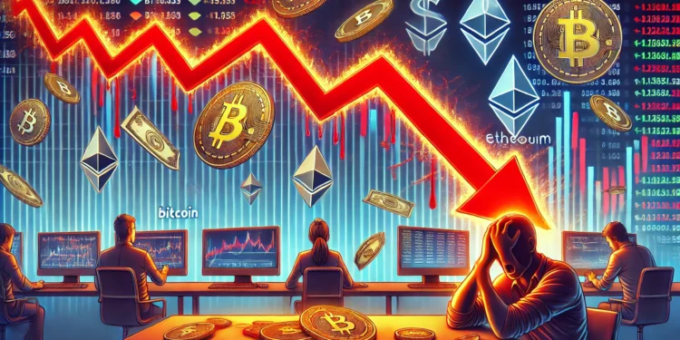 kriptovaluta zuhanás és kripto tőzsdei profitrealizálás