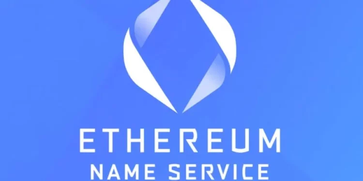 Ethereum Name Service kriptovaluta logo árfolyam elemzés