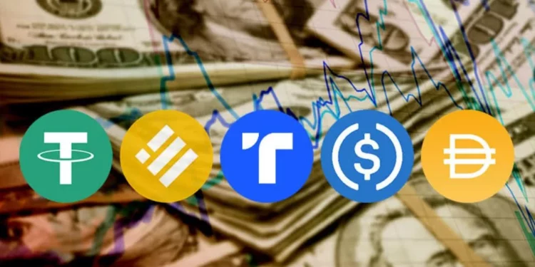 Stabilcoin USDC USDT Tether