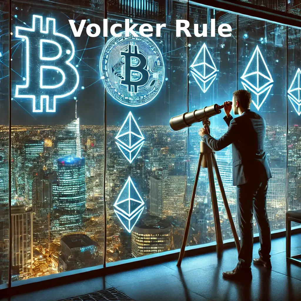 Volcker hatás rule kriptovaluta gazdaság