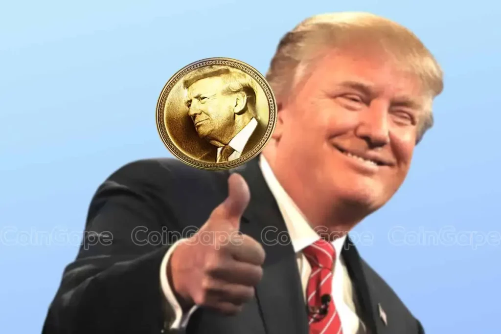 Trump kriptovaluta mémcoin