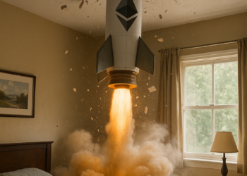 Ethereum robbanás kitörés rakéta emelkedés