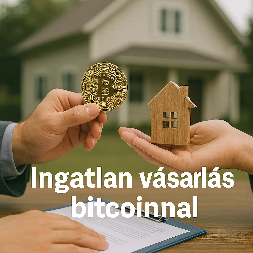 ingatlan vásárlás bitcoin kriptovaluta