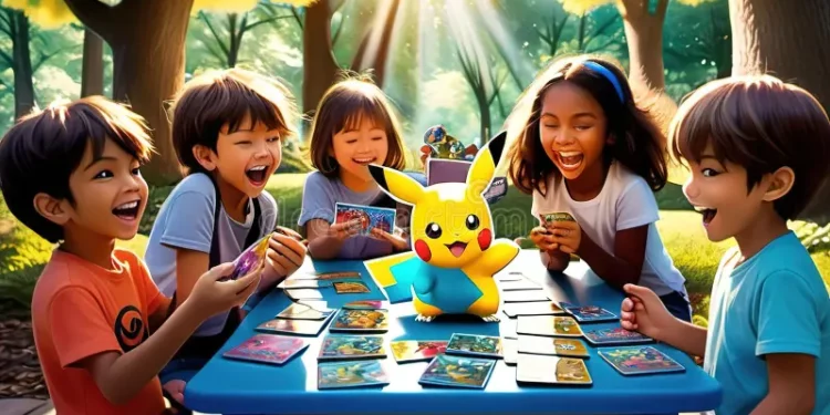 gyerekek pokemon játék