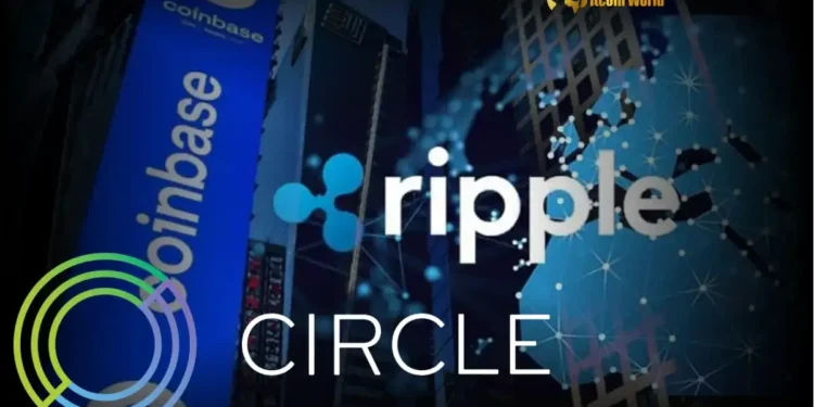 circle ripple coinbase