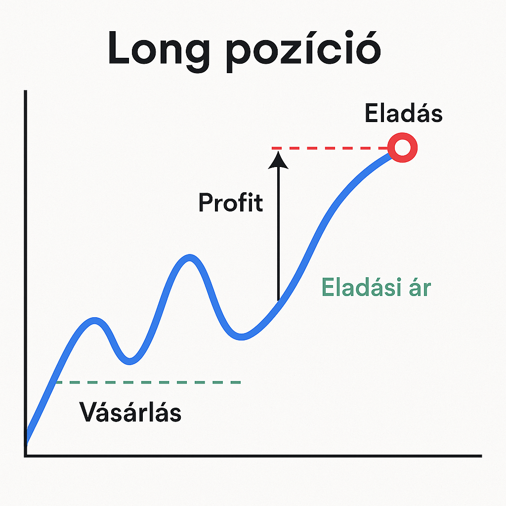 Long pozíció grafikon 