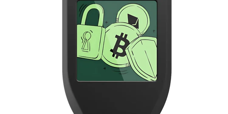 Trezor Model T kriptotárca hard wallet