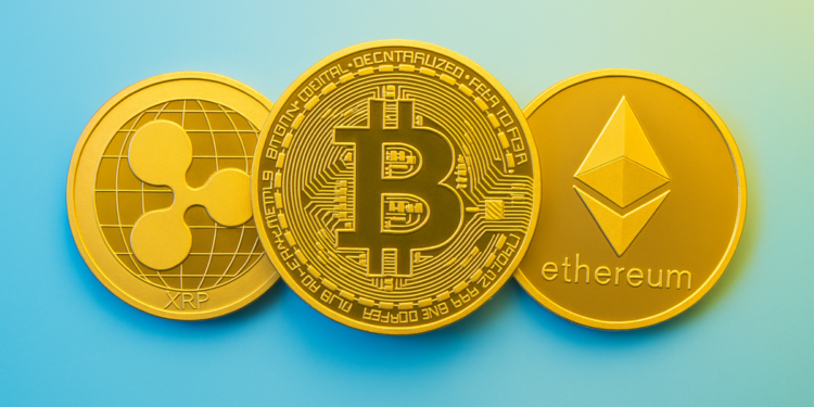 XRP Bitcoin Ethereum kriptovaluta