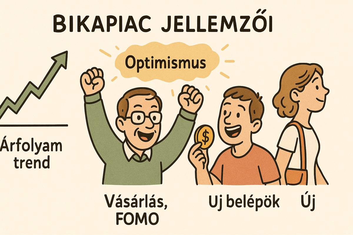 Bikapiac Bull market jellemzői