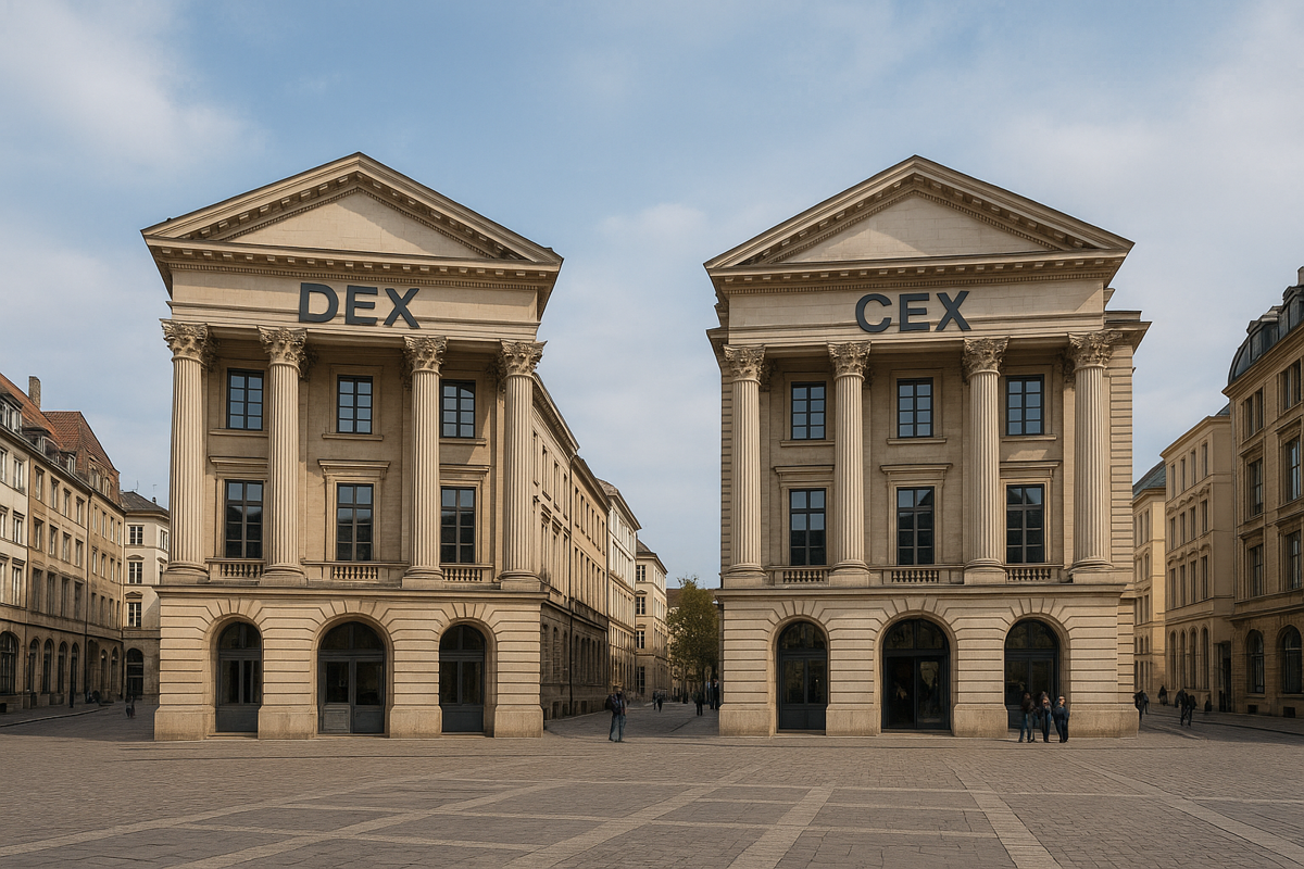 Kriptotőzsde Dex Cex