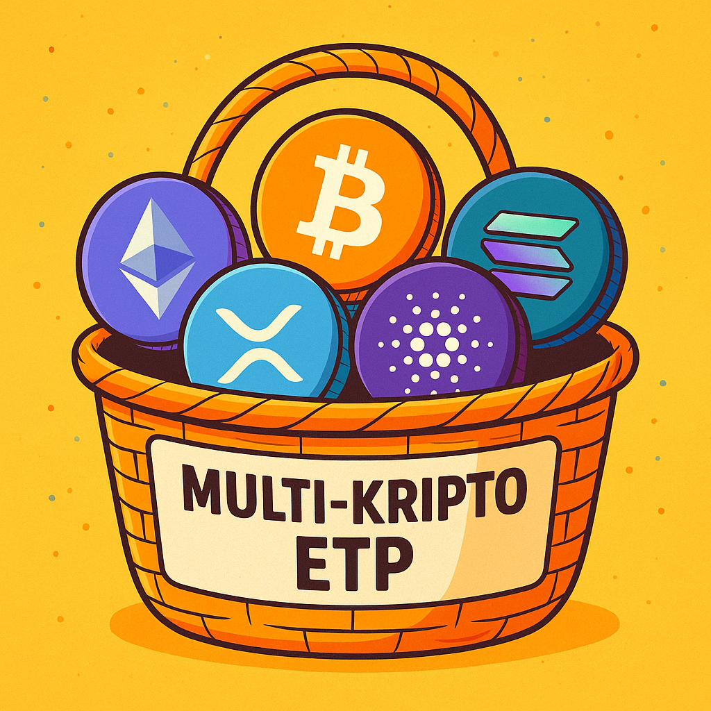Multi krypto kripto ETP kosár