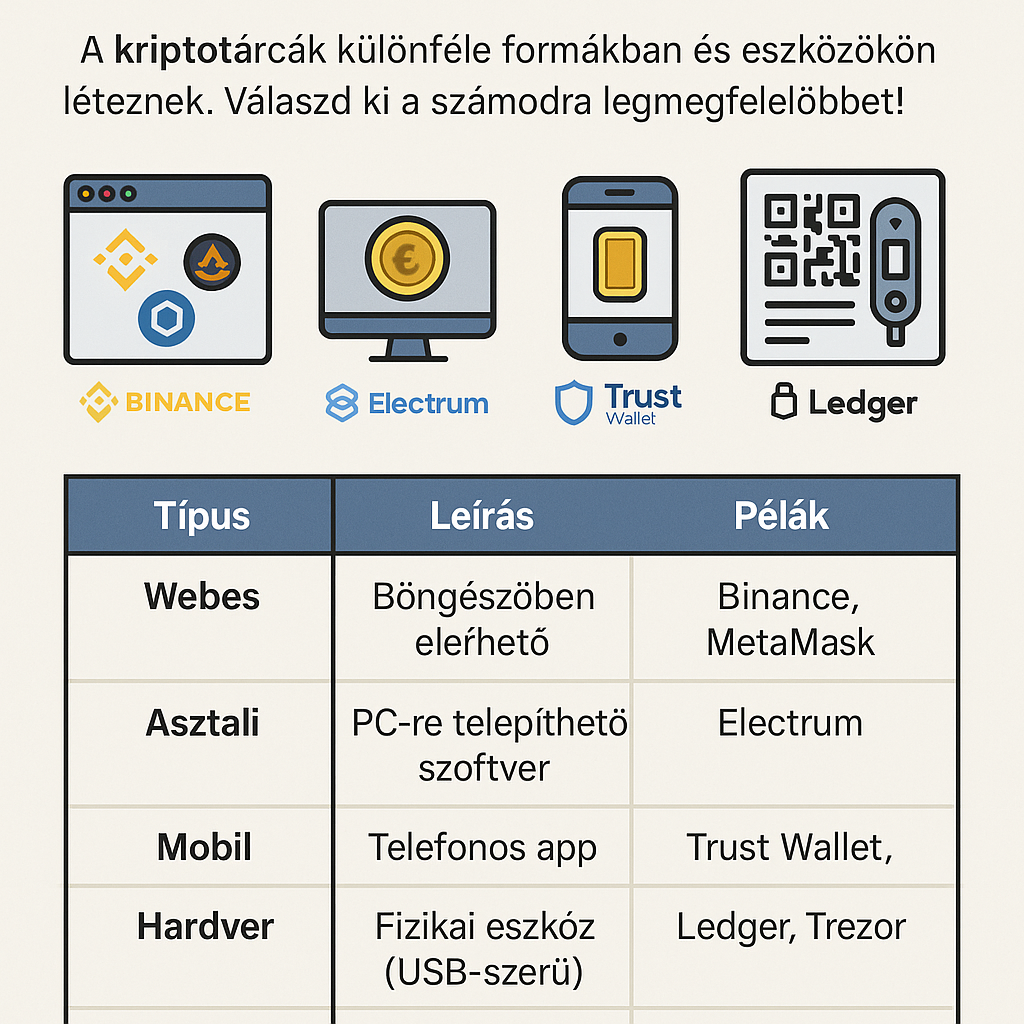 Tárcák típus szerint