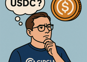 USDC kérdőjel stabilcoin gondolkodik Circle blokklánc