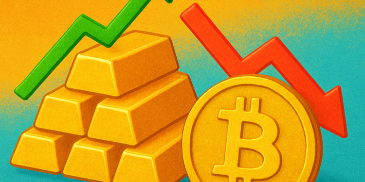 arany bitcoin digitális arany