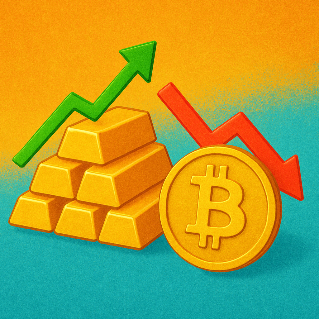 arany bitcoin digitális arany