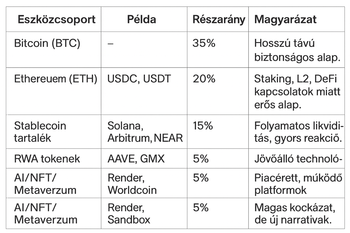 haladó portfolió összeállítás