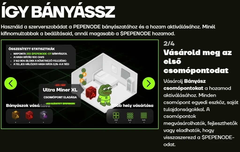 kriptovaluta bányászat