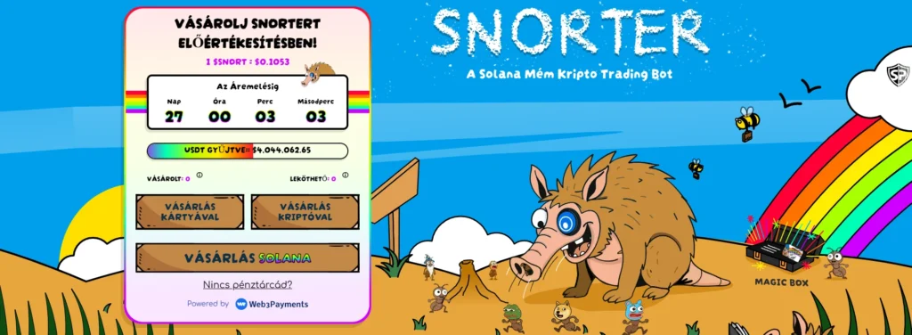 Snoerter Token előértékesítése