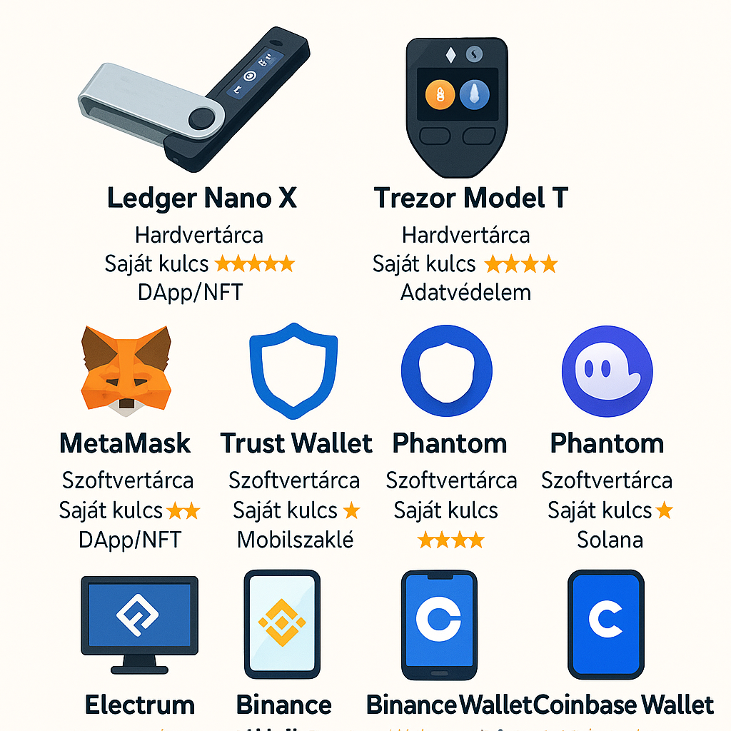 kriptotárcák