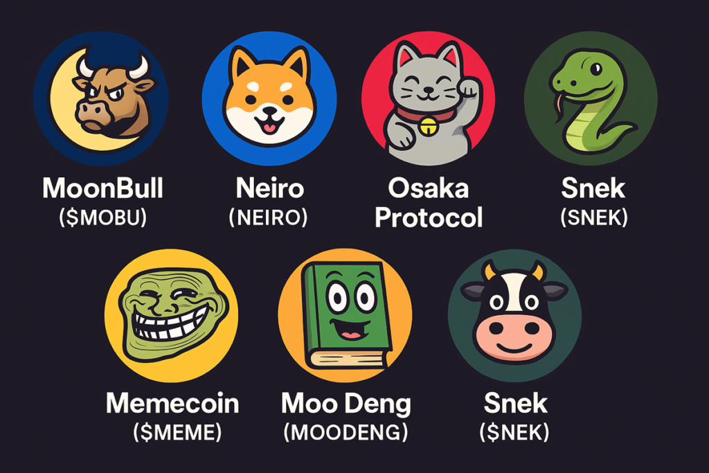 Mémérék, memecoins