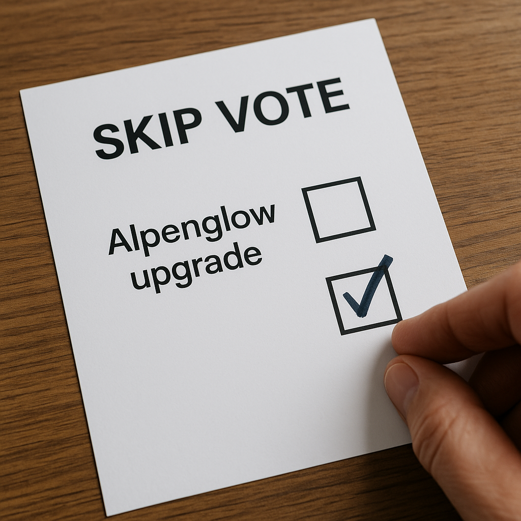 skip vote