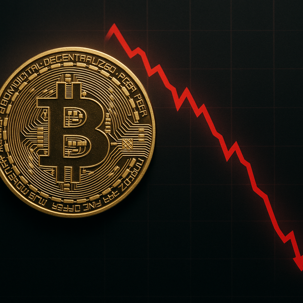 Bitcoin árfolyam csökkenés és BTC ETF eladások