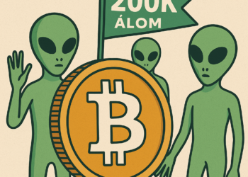 Nagyobb esély van a földönkívüliek felfedezésére, mint arra, hogy a Bitcoin eléri a 200 ezer dollárt – állítja egy kriptofogadási platform