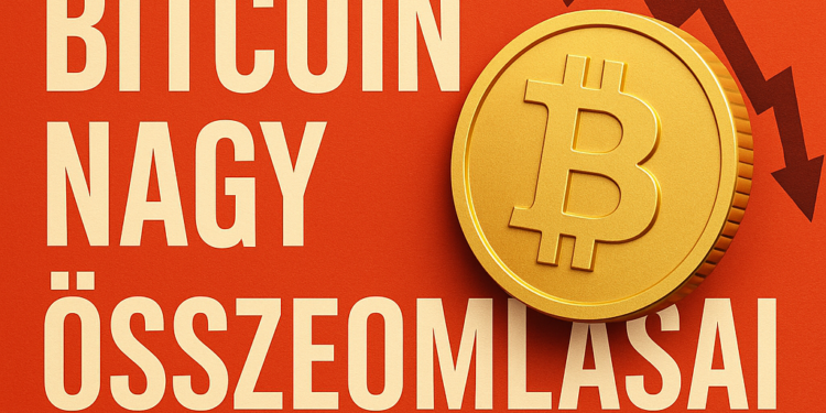 bitcoin nagy összeomlásai