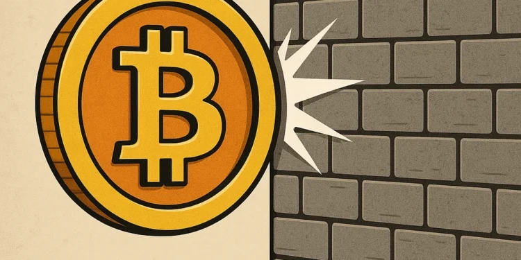 Bitcoin fal ellenállási szint 108 dollár